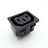 Top quality ac connector c14 c13 inlet ac power inlet socket power inlet iec c13 socket pdu c13
