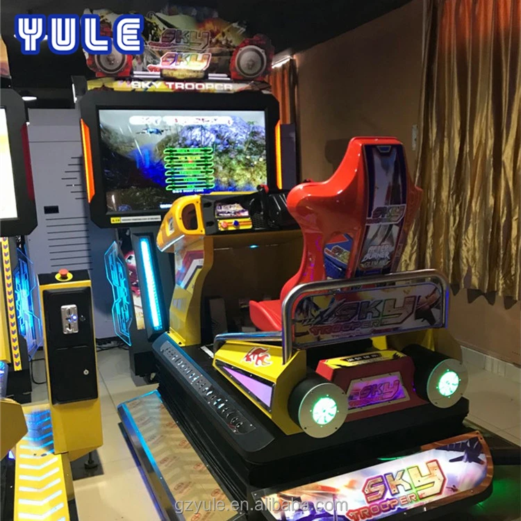 Kota permainan Arcade mesin hiburan video game konsol simulator mengemudi mobil balap permainan mesin