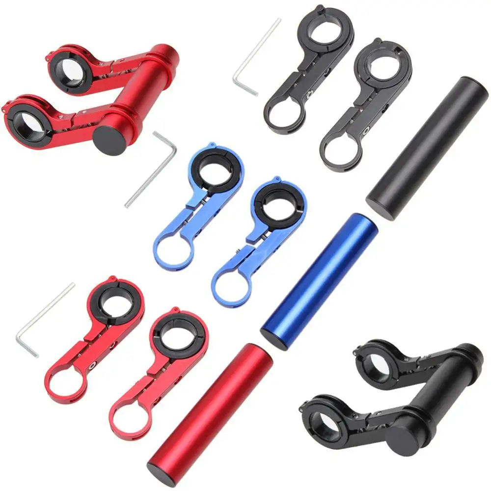 Bike Bicycle Handlebar Extender Holder Extension Mount Bracket