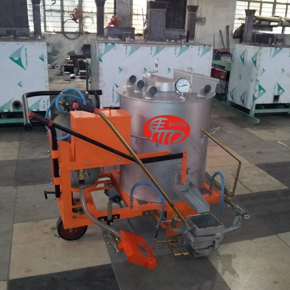 
Thermoplastic paint boiler combined road line marking paint machine for sale in Guangzhou 