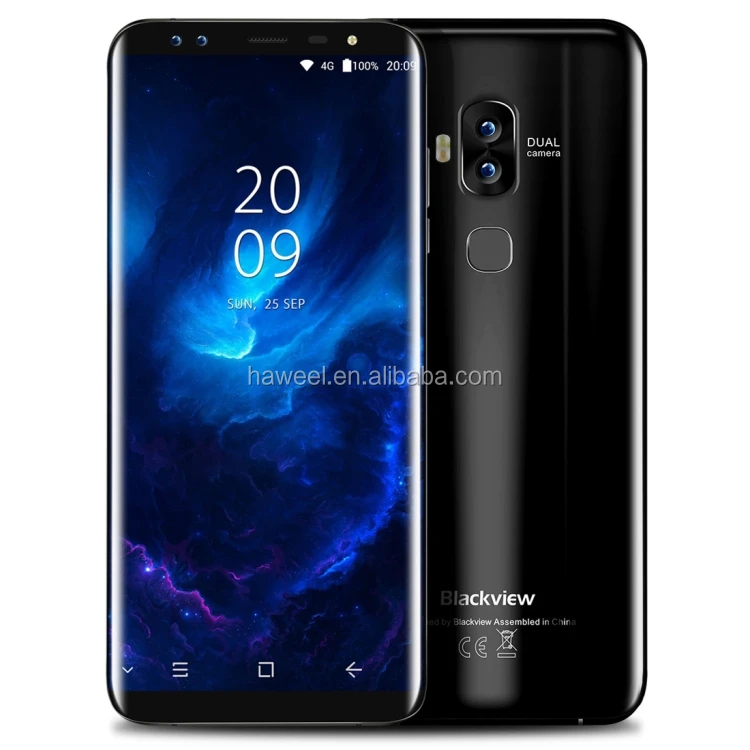 

New Arrival Best Seller Blackview S8, 4GB+64GB Smartphone Original Blackview S8 Unlocked Blackview Mobile Phone, Black