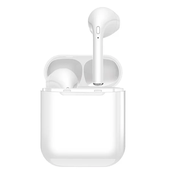 

i9 Mini Earbud Stereo BT Wireless Earbuds I9S Earphone With Charger Charging Case, White