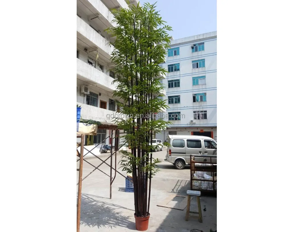 Árbol De Bambú Artificial Para Interior Y Exterior,Material De