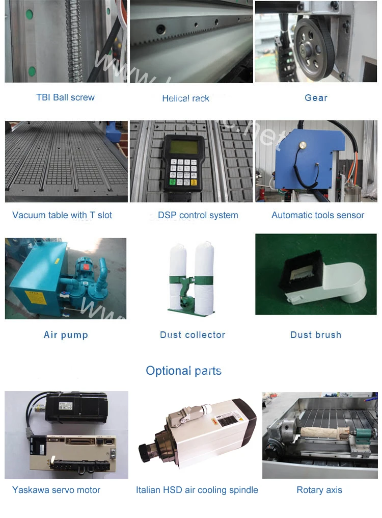Large size 2030 size vacuum table vacuum table cnc router