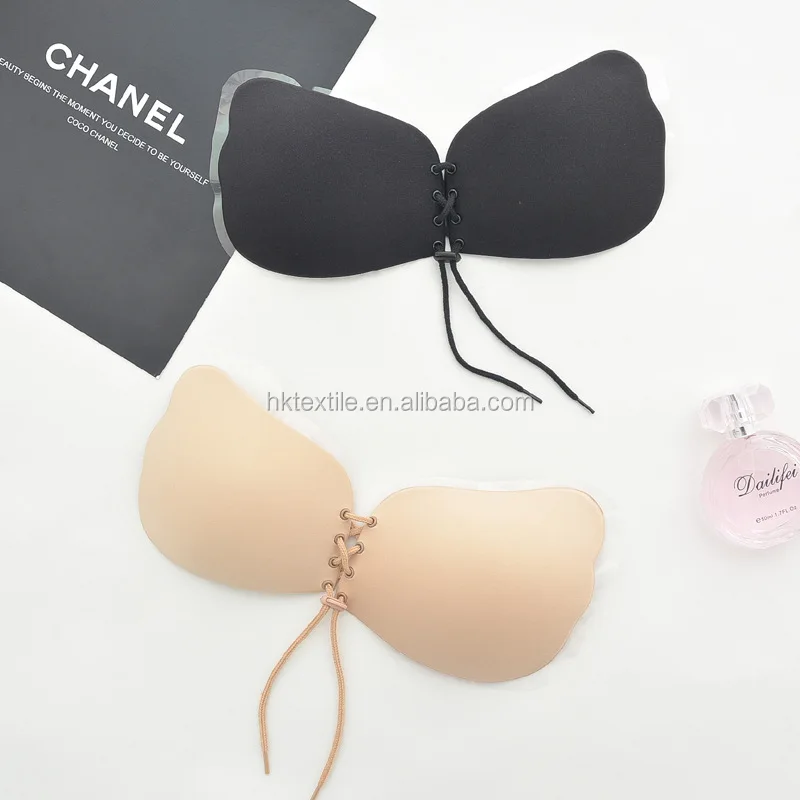 

Seamless silicone women adhesive fly bra wholesale 2018, N/a