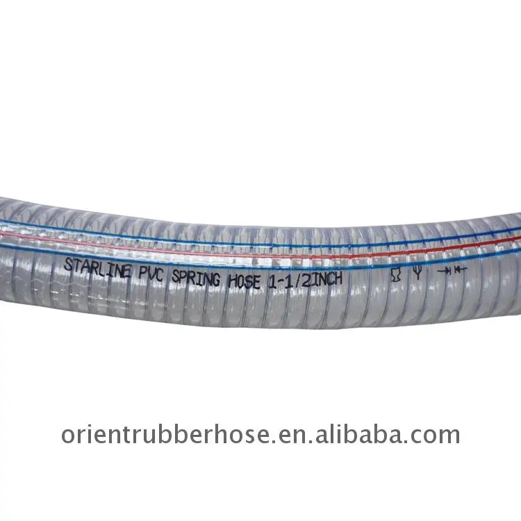 Good Price Stiff No Toxic Milk Beer Pvc Flexible Pvc Thunder Spring