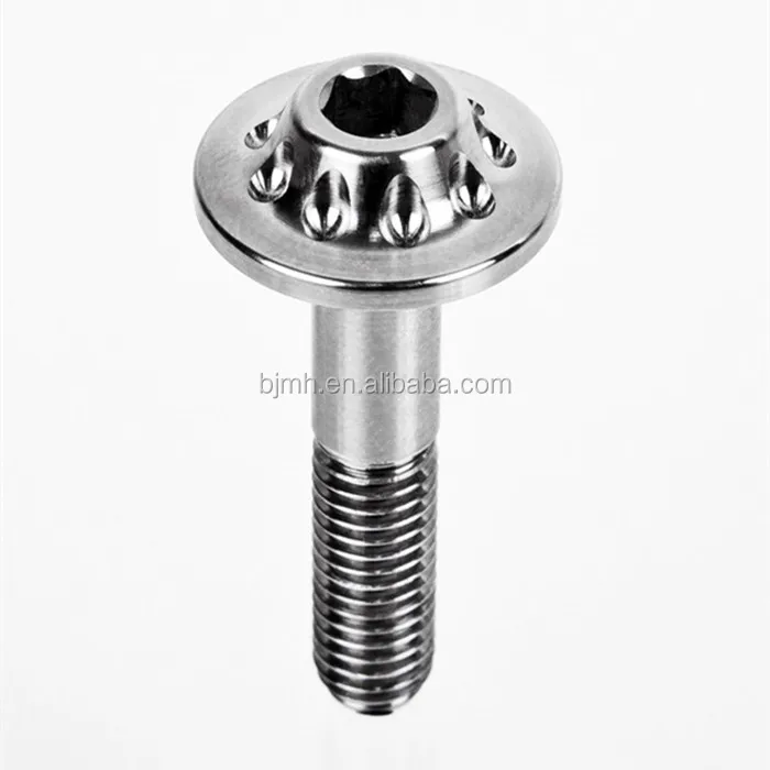 Titanium Keyrex Anti Theft Bolts Ti6al4v Precision Cnc Custom