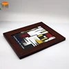 Simple Orange 5x7 Eco-friendly wooden brown photo frame table top display picture frame for home decor