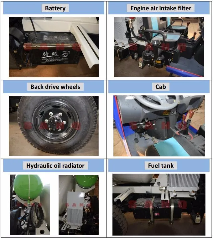 concrete mixer truck