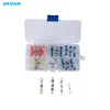 Heat Shrink solder connectors with white blue red and yellow colors multi package soldering crimp terminals