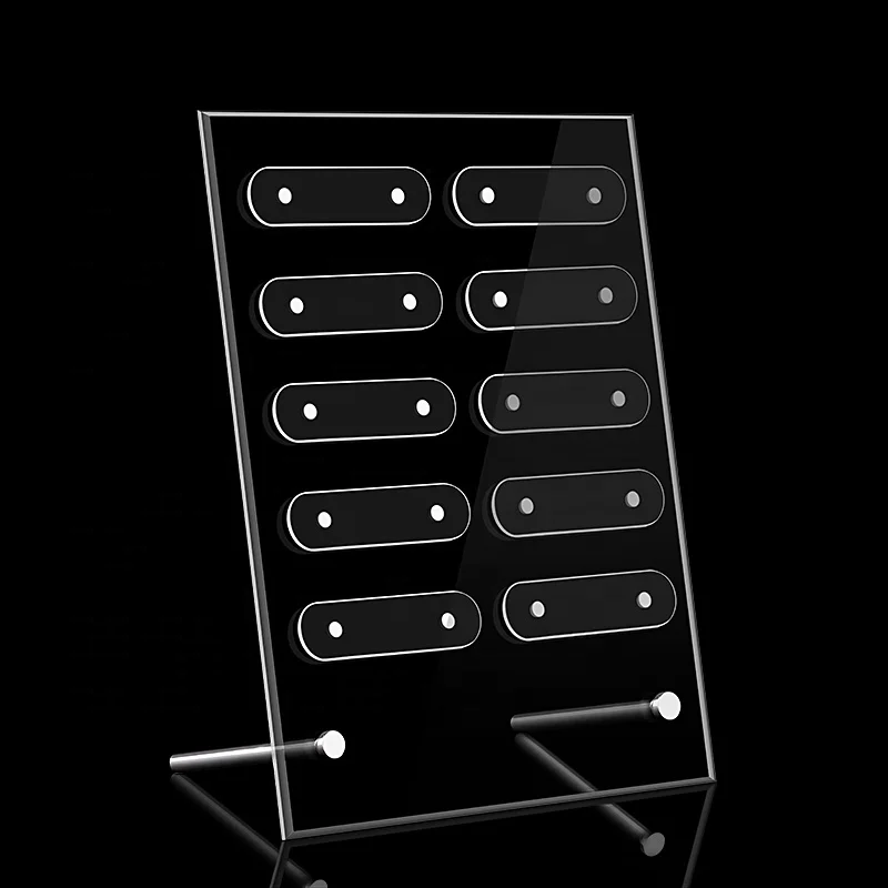 

Pinpai nail polish display board art design magnet clear nail display