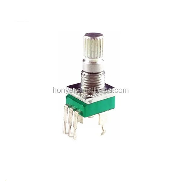Alpha 2pcs B100K OHM Linear Round Shaft 24mm Potentiometer R24 Guitar Tube Amp
