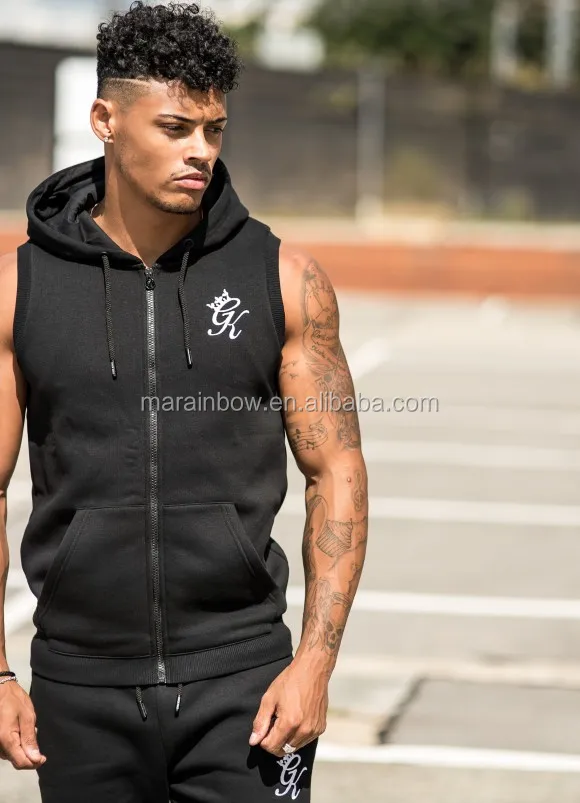 sleeveless tracksuit top