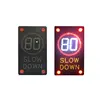 Radar Speed Sign Detective Speed Warning LED Lamp Outdoor Driver Sign Traffic Radar Speed Feedback