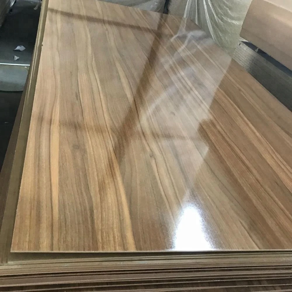 
5mm beige glossy melamine mdf 1220*2440 