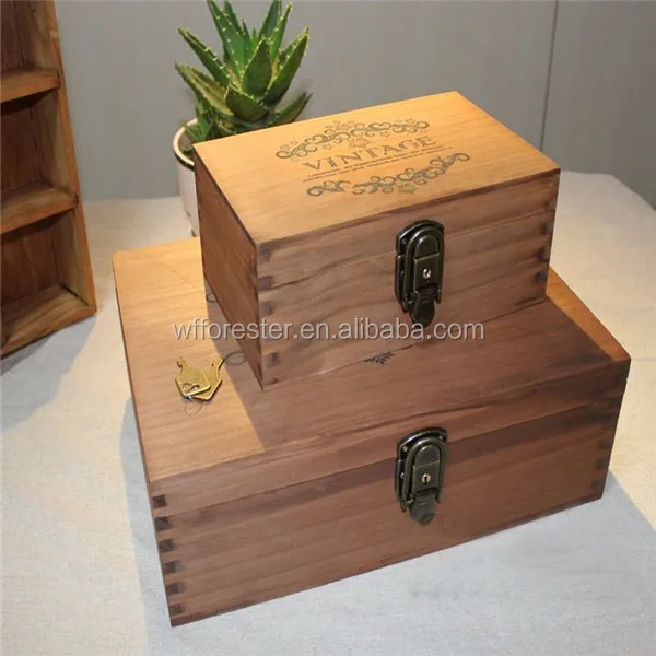 Wholesale Safe Wooden Cash Storage Box With Lock Buy