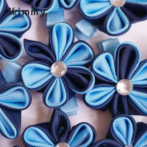 Blue Kanzashi hairclip.jpg