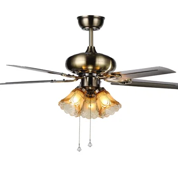 Antique Bronze Fans Hotel Restaurant Chandelier Rotating Ceiling Fan With Lights Buy Rotating Ceiling Fan Ceiling Fan With Lights Chandelier