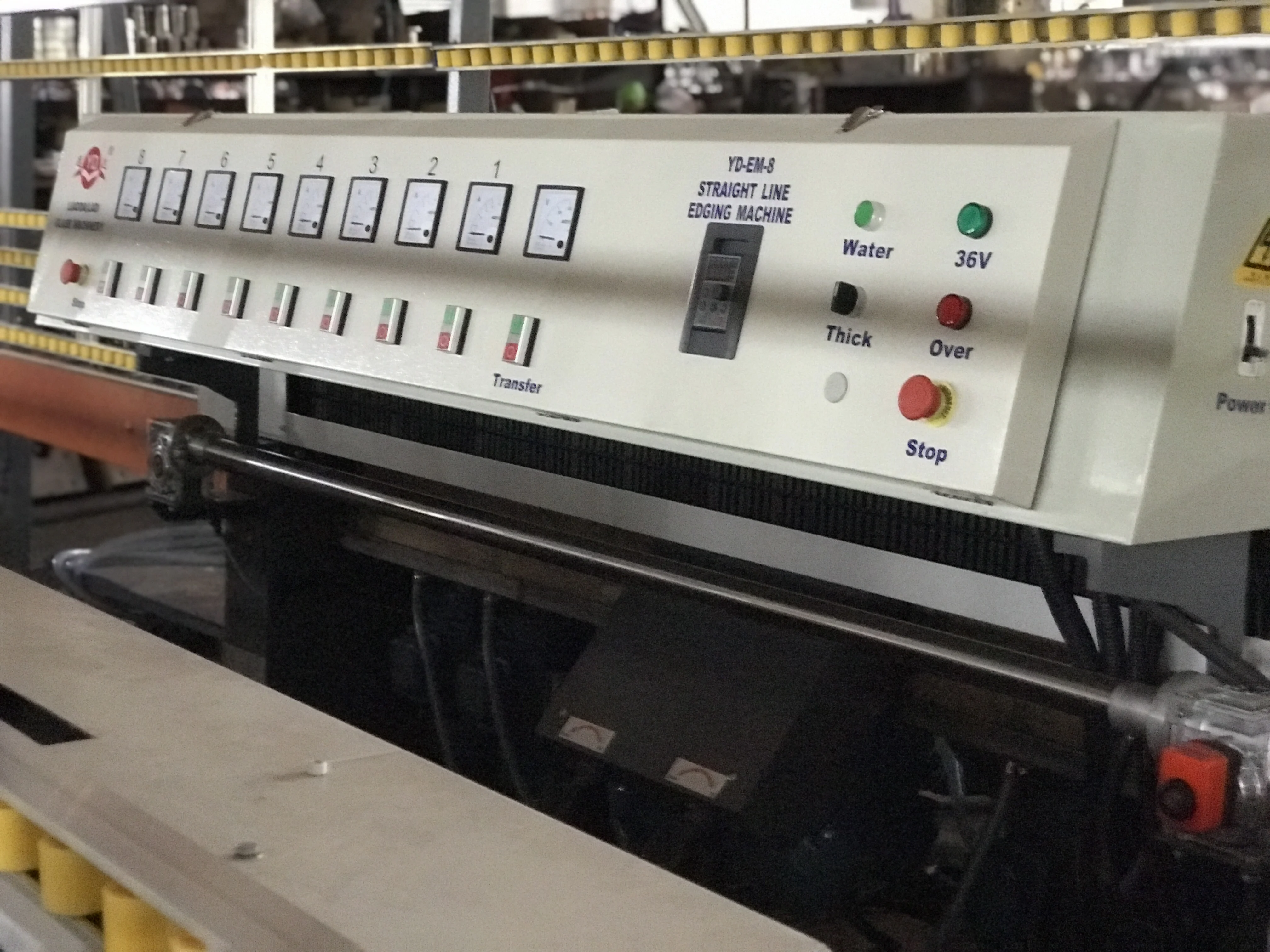 Glass Manual Edge Grinding Machine Ydem8 (8motors) Buy Glass Edge Polishing Machine,Glass