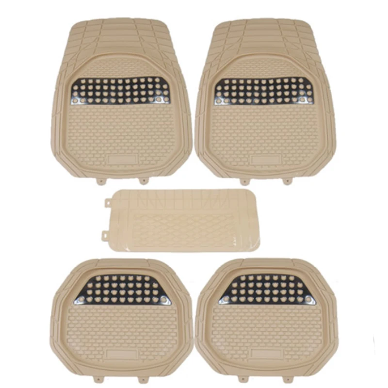 New Design Luxury Universal Anti Slip Rubber Car Mat Waterproof Car