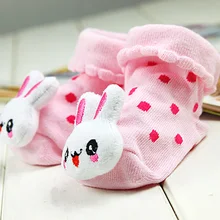 0 6 Months Newborn Baby Three dimensional Socks Soft Cotton Three dimensional Cartoon Cute Style Non