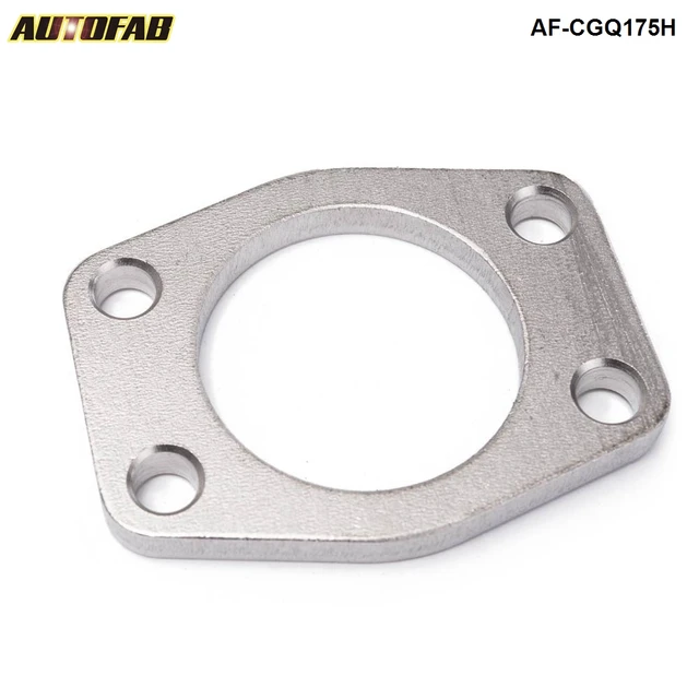Autofab-1ピースss k24 k26ターボインレットフランジ入口304 s 3/8 "厚さtdo4用アウディ2.2用ボルボv8 AF-CGQ175H