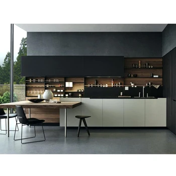 Mdf Profi Modern Wood Pvc Kitchen Cabinet Distributors Buy