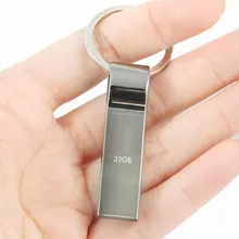 New Fashion Metal USB Flash Drives USB 2 0 Pen Drive 64GB 32GB 16GB 8GB 4GB