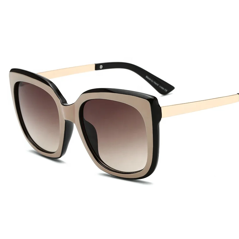 

Wholesale PC Lens Trendy Cat 3 UV400 Protection Design 2019 Square Women Sunglasses