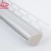 Led channel plaster in inside corner tile trim aluminum profile for recessed drywall mounted