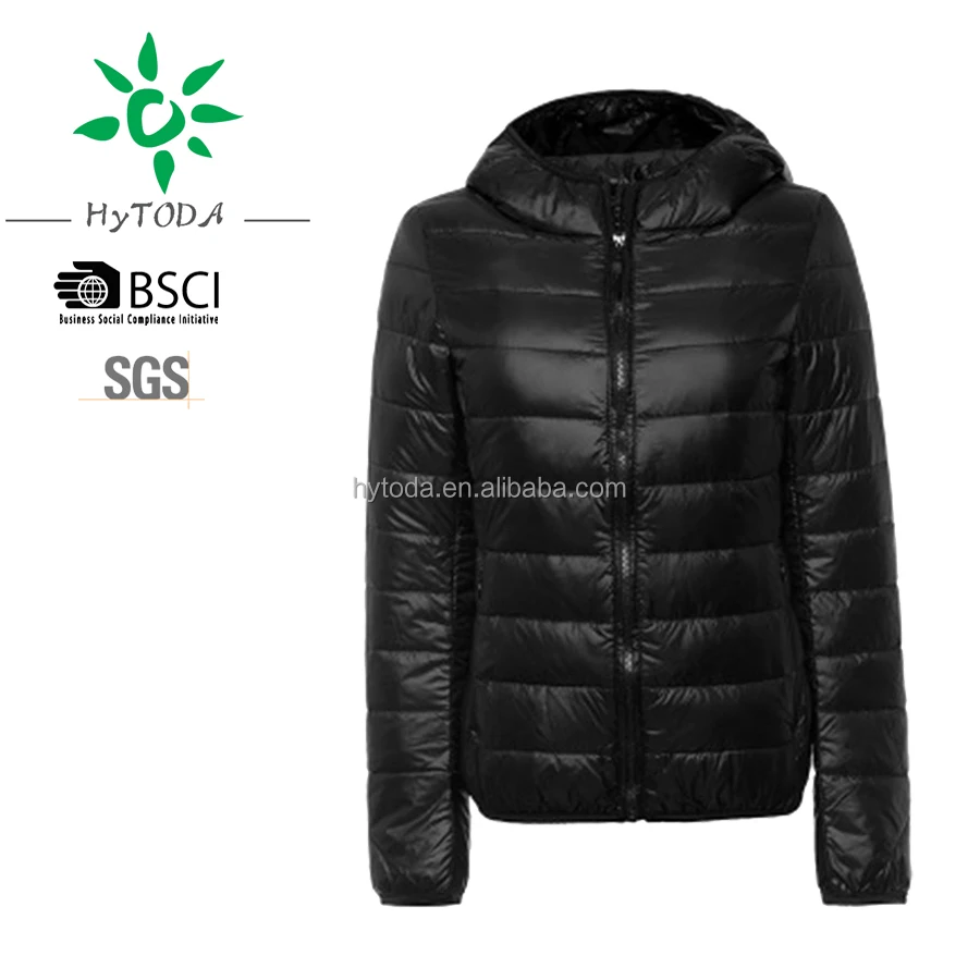 

Polyester filling hoodies lightweighted down jacket