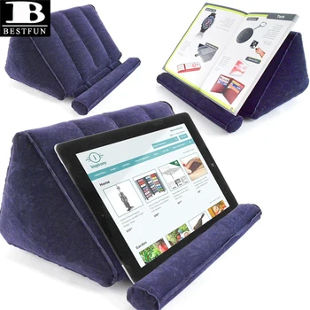 Folding Inflatable Travel Tablet Book Holder Stand Rest Camping