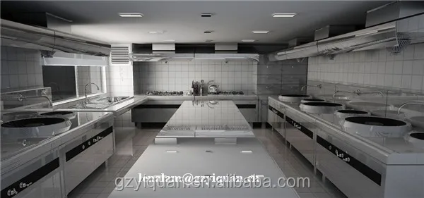 One-stop Shopping Hotel Kitchen Project, Restaurant Kitchen Project