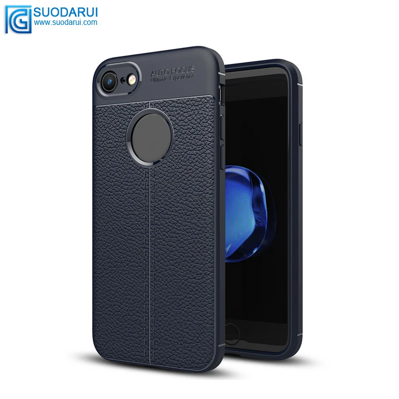 Hot selling Shockproof Case Soft tpu case For Iphone 7/8 / 7 Plus /8PLus Carbon fiber Cover
