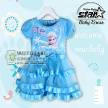 Summer Kids Party font b Fancy b font Cartoon font b Dresses b font For Girls