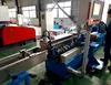 Mixing parallel double screw extruder for plastic polymer modification