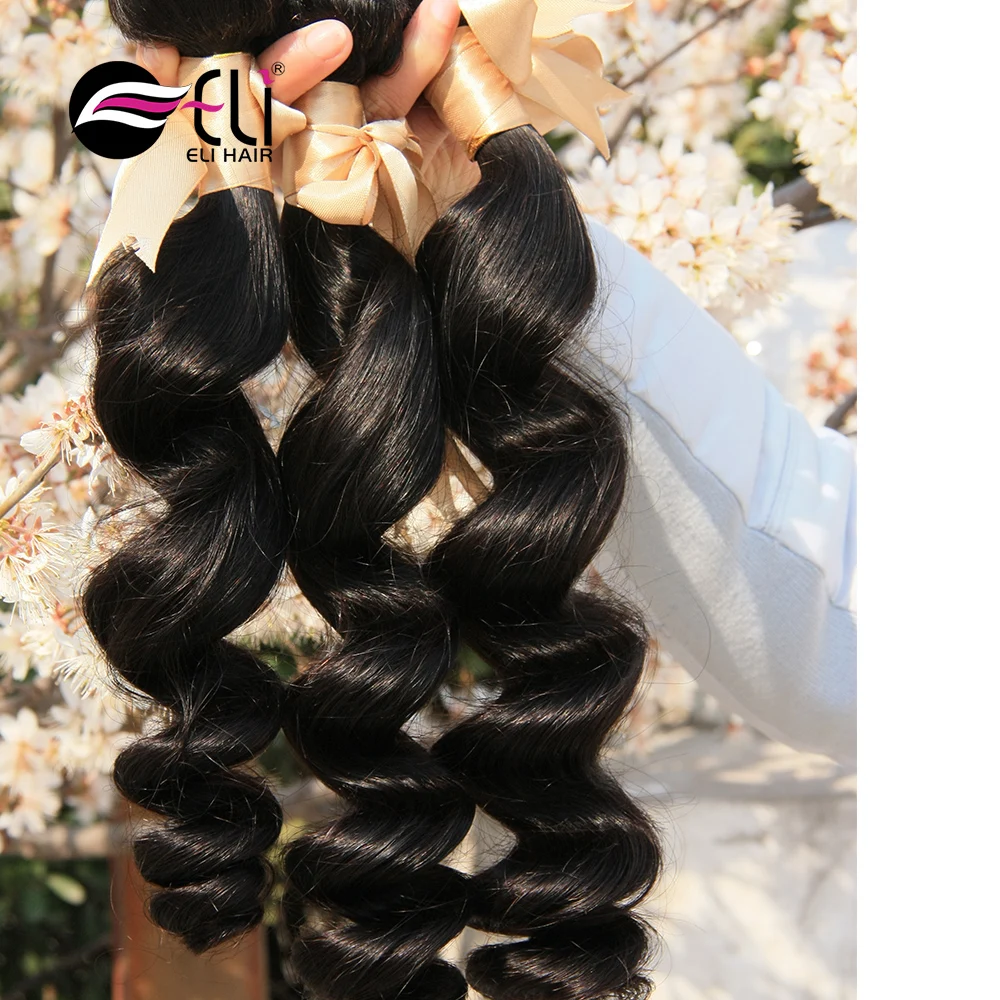 

Factory sell loose wave waeve, High quality AAAAAAAA virgin brazilian hair weave bundles 5 piece