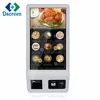 Smart touch screen 32 inch ordering self service digital signage payment kiosk for KFC/MCDONALD