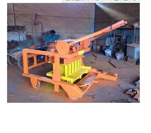 Qm4-45 Small Diesel Engine Portable Concrete Block Making Machine ...