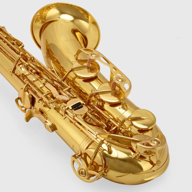 Gold Lacquer Surface Material Head Material Tenor Saxophone With Good