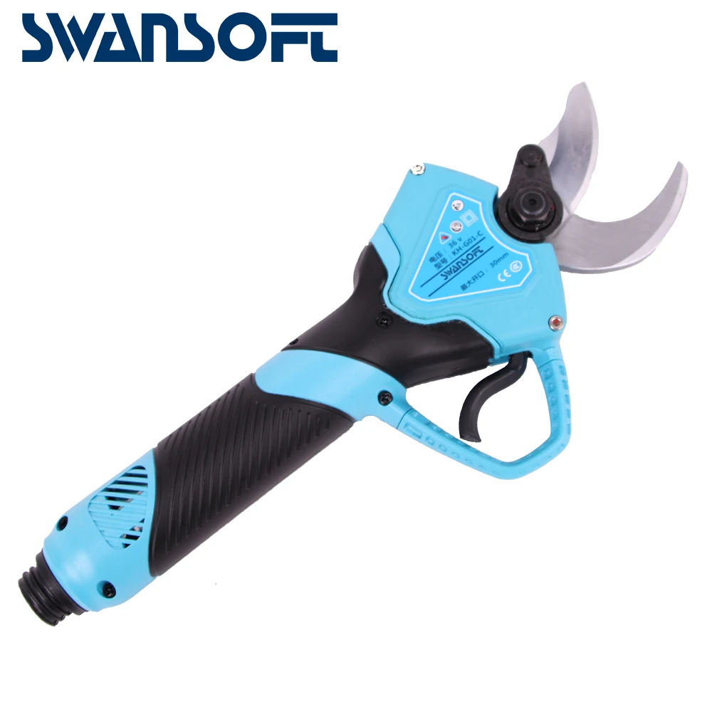 

Brushless Motor Electric Pruning Shears Electric Pruner 700g, Blue