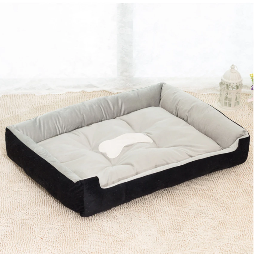 

Wholesale Luxury Perros Camas , Waterproof Cotton Cama Para Perro, Black/brown