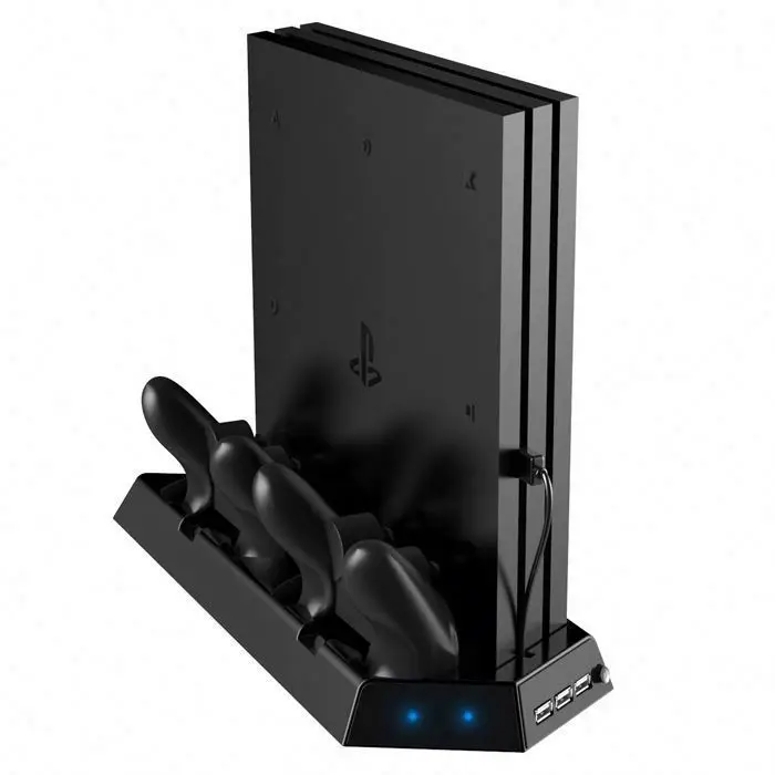 Cooling Fan Stand For Official Playstation 4 PS4 Pro Game Console