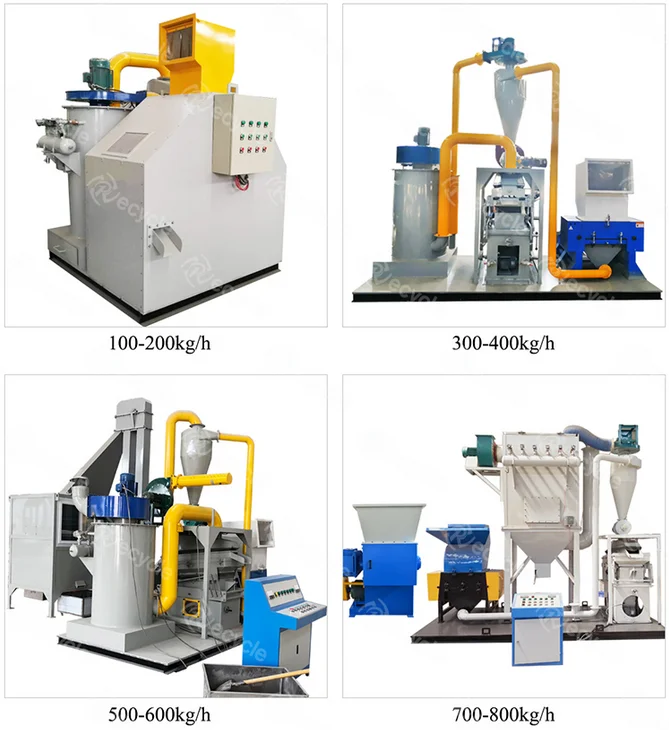 High Performance Scrap Cable Crusher Copper Wire Recycling Machine