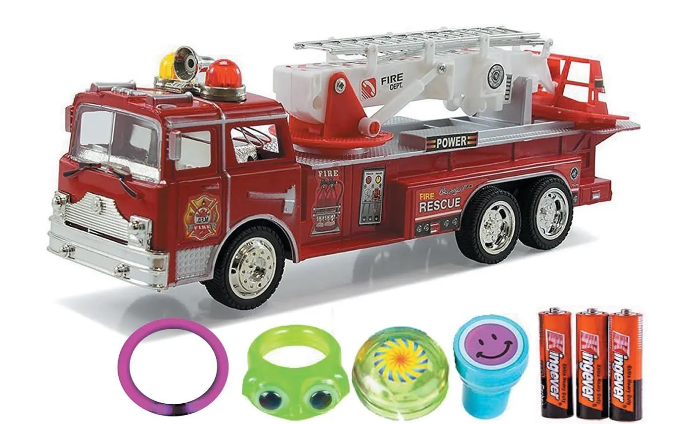 stuffed fire truck toy