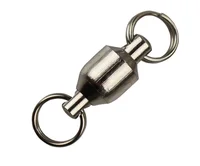 

Ball bearing swivel with split ring