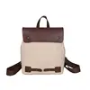 New design Vintage Canvas Leather Backpack Daypacks Computers Laptop Backpacks Unisex Casual backpack for men and women