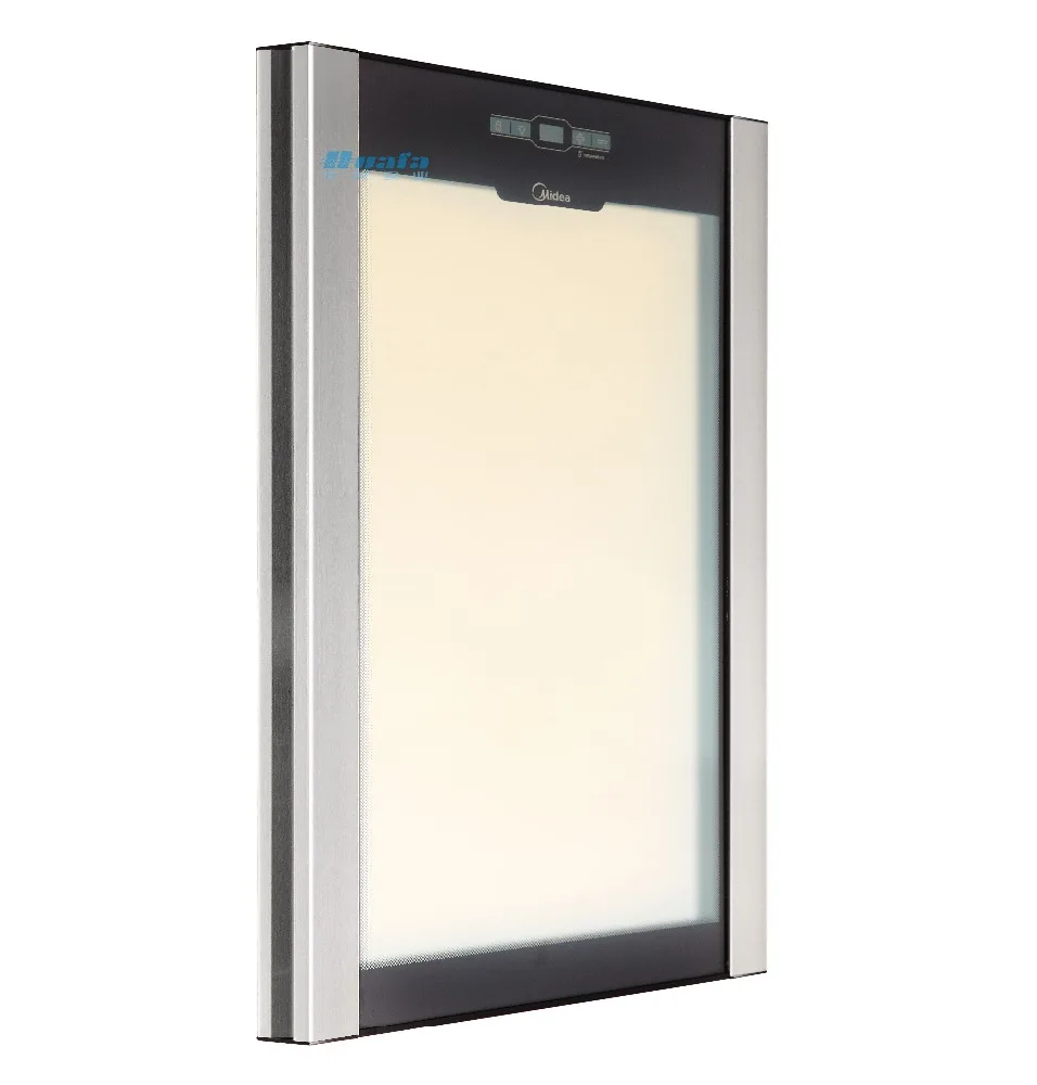 
economical aluminium frame wine cooler glass door 