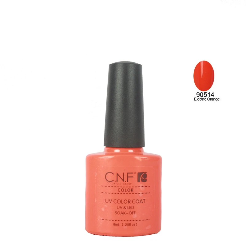 2015 The Newest 1 pcs lot color Gel nail Polish 7 3ml CNF Gel Nail Polish