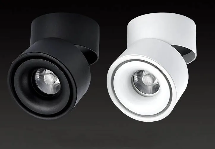 Mini 360 Degree Rotatable 90 Degree Adjustable Surface Mounted Folded